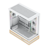 TAG Gamerz Stellar Prime ARGB Mid Tower Gaming Cabinet White View 2