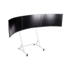 Thermaltake Triple Racing Monitor Stand | Freestanding Steel Monitor Mount View 5