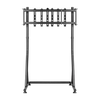 Thermaltake Triple Racing Monitor Stand | Freestanding Steel Monitor Mount View 3