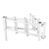 Thermaltake Triple Racing Monitor Stand | Freestanding Steel Monitor Mount View 4