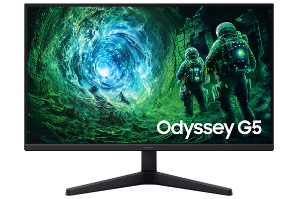 Samsung Odyssey G5 27-inch QHD 200Hz Gaming Monitor – AMD FreeSync Premium LS27FG530EW