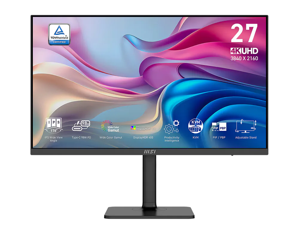MSI Modern MD272UPHG 27-inch 4K UHD IPS Business Monitor