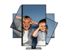 MSI PRO MP273UP E6 27-inch 4K UHD Monitor View 2