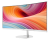MSI PRO MP341CQW E12 34-inch UWQHD Curved Monitor White View 3