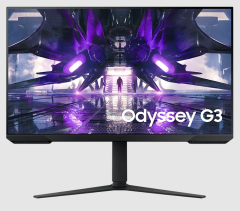 Samsung 80cm (32") G3 FHD Gaming Monitor with 165Hz refresh rate and AMD FreeSync Premium