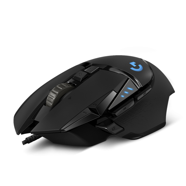LOGITECH G502 HERO GAMING MOUSE WITH 25K SENSOR AND 25,600 DPI