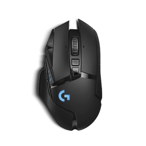 LOGITECH G502 LIGHTSPEED WIRELESS GAMING MOUSE WITH HERO 16K SENSOR AND ADJUSTABLE WIEGHTS